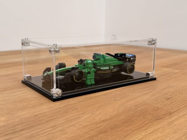 Vitrine pour LEGO® Speed Champions – Gamme F1 – Exposition sur meuble ou murale