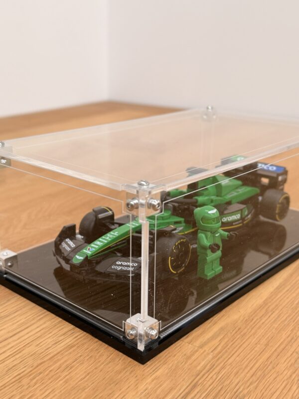 Vitrine pour LEGO® Speed Champions – Gamme F1 – Exposition sur meuble ou murale