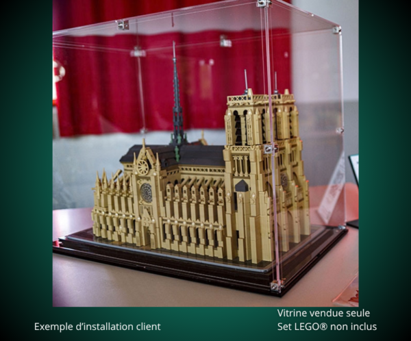 30 Vitrine pour LEGO® Architecture Notre-Dame de Paris #21061