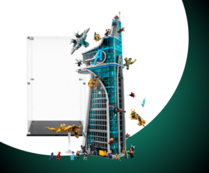 Vitrine pour LEGO® La tour des Avengers #76269