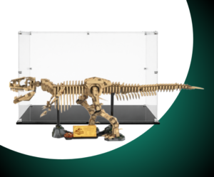 Vitrine pour le LEGO® Les fossiles de dinosaures : le Tyrannosaurus rex #76968