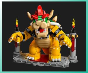 Vitrine pour le LEGO® Le château de glace #43197