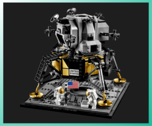 Vitrine pour le LEGO® Le château de glace #43197