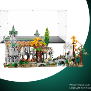 Vitrine pour le LEGO® Le Seigneur des Anneaux : Fondcombe (Rivendell) #10316