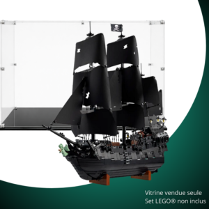 Vitrine pour LEGO® Le navire pirate du capitaine Jack Sparrow #10365