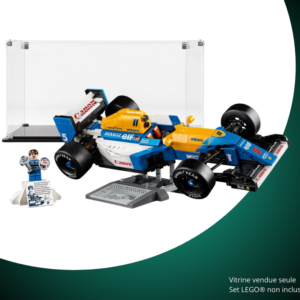 Vitrine pour le LEGO® Icons Williams Racing FW14B et Nigel Mansell #10353