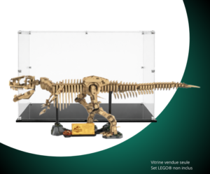 Vitrine pour le LEGO® Les fossiles de dinosaures : le Tyrannosaurus rex #76968