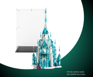 VitrineFactory - LEGO® - Visuel (15) Vitrine pour le LEGO® Le château de glace #43197
