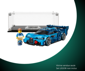 VitrineFactory - LEGO® - Visuel (23) Vitrine pour LEGO® Speed Champions Bugatti Vision GT #77253