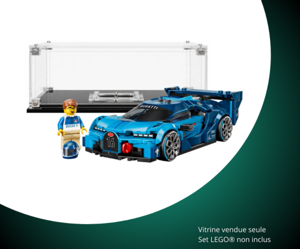 VitrineFactory - LEGO® - Visuel (23) Vitrine pour LEGO® Speed Champions Bugatti Vision GT #77253