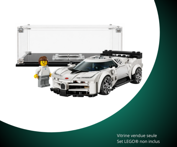 Vitrine pour LEGO® Speed Champions Bugatti Centodieci #77240