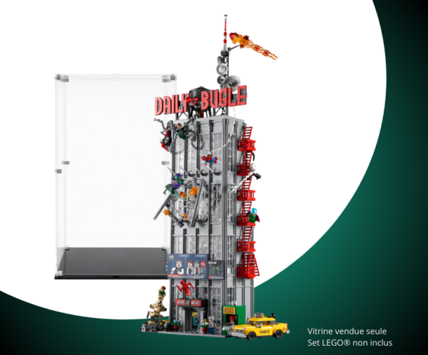 Vitrine pour le LEGO® Le Daily Bugle #76178