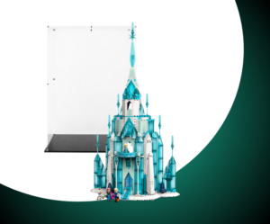 Vitrine pour le LEGO® Le château de glace #43197