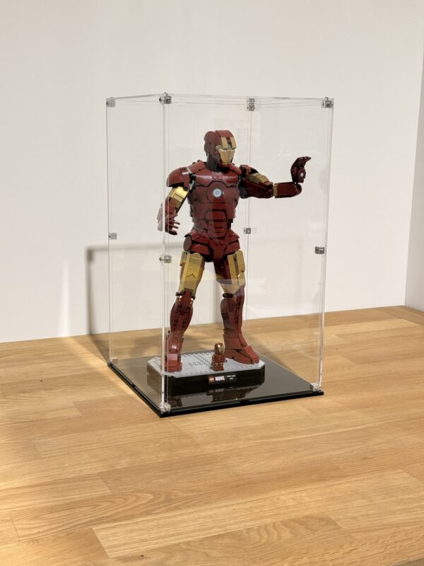 Vitrine pour LEGO® Iron Man Mark 3 Édition Collector #76344