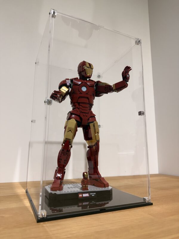 Vitrine pour LEGO® Iron Man Mark 3 Édition Collector #76344