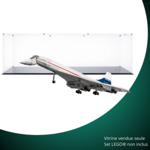 Vitrine pour LEGO® Icons Concorde #10318