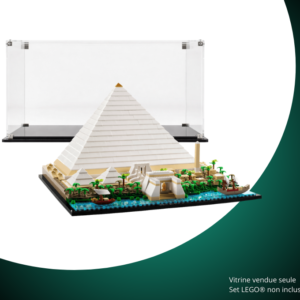 Vitrine pour LEGO® Architecture La grande pyramide de Gizeh #21058