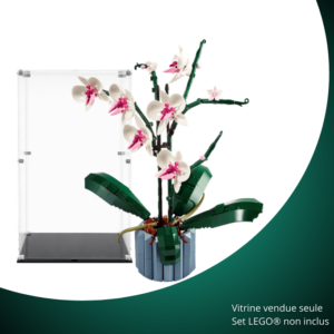 Vitrine pour LEGO® The Botanical Collection L’orchidée #10311