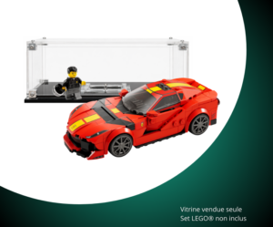 VitrineFactory - LEGO® - Visuel (61) Vitrine pour LEGO® Speed Champions Ferrari 812 Competizione #76914
