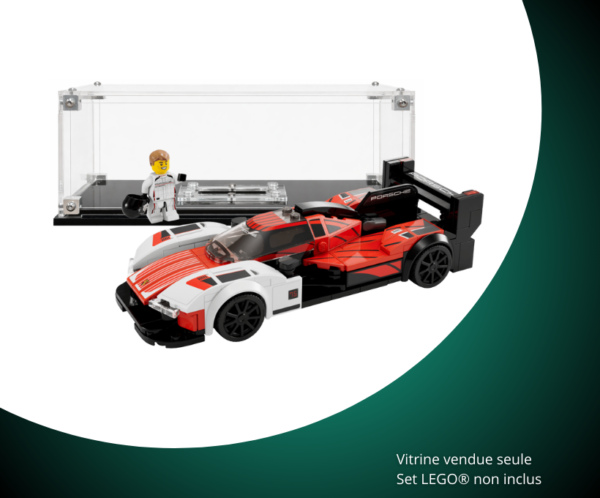 Vitrine pour LEGO® Speed Champions Porsche 963 #76916