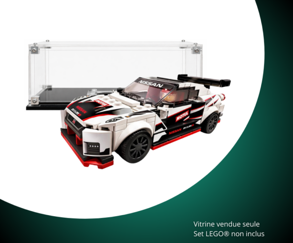 Vitrine pour LEGO® Speed Champions Nissan GT-R NISMO #76896