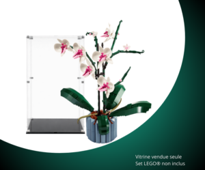 Vitrine pour LEGO® The Botanical Collection L’orchidée #10311