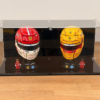 11 Vitrine pour LEGO® Scuderia Ferrari HP Casques Charles Leclerc & Lewis Hamilton #43014 / #43022