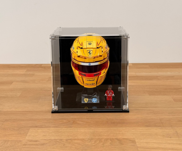 2 Vitrine pour LEGO® Scuderia Ferrari HP Casque de Lewis Hamilton #43022