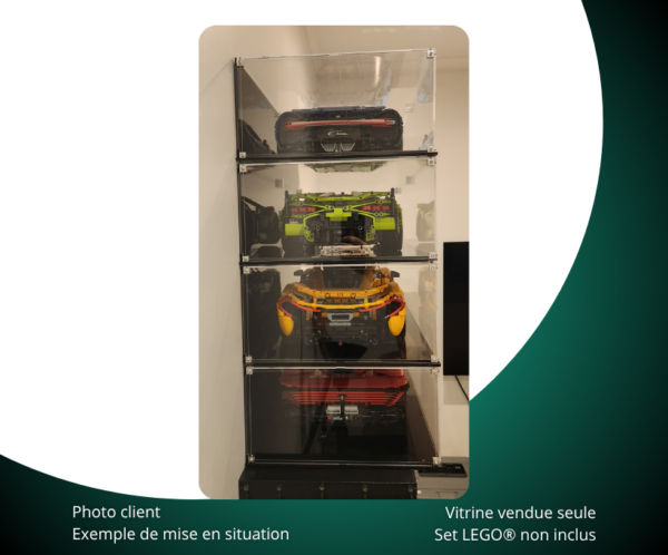 Vitrine pour LEGO® Technic Bugatti Chiron #42083