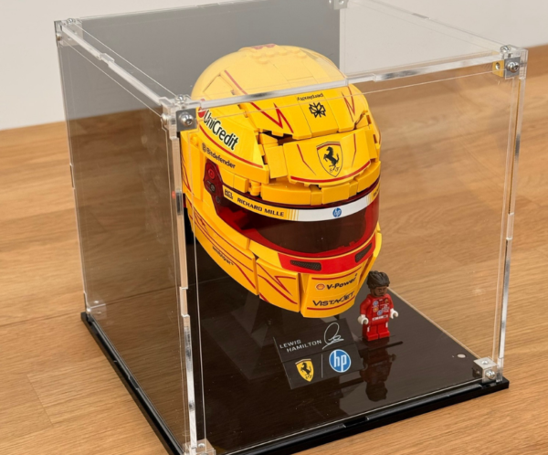 3 Vitrine pour LEGO® Scuderia Ferrari HP Casque de Lewis Hamilton #43022