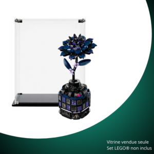 Vitrine pour LEGO® Mercredi Le dahlia noir #76784