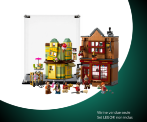 Vitrine pour LEGO® Harry Potter™ Magasin d'accessoires de Quidditch™ et marchand de glaces #76452