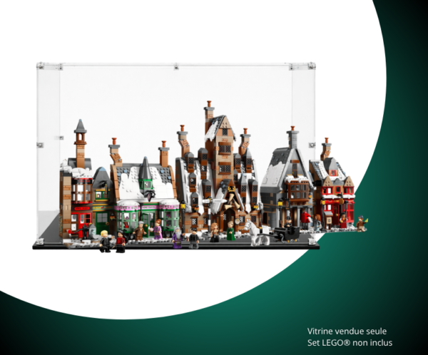Vitrine pour LEGO® Harry Potter™ Village de Pré-au-Lard – Édition Collector #76457