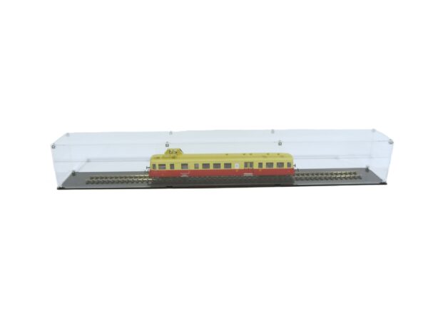 Vitrine pour train miniature – Échelle O (1:43) – Longueur 1000 mm