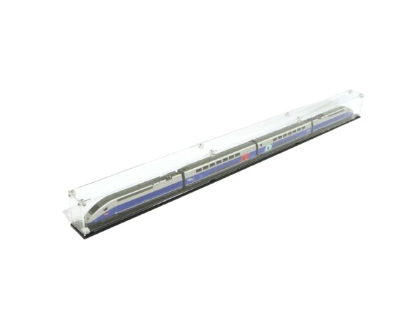 Vitrine pour train miniature – Échelle HO (1:87) – Longueur 1000 mm