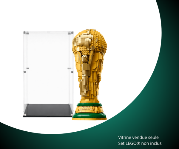 Vitrine pour LEGO® Trophée officiel de la Coupe du monde de la FIFA #43020