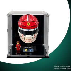 Vitrine pour LEGO® Scuderia Ferrari HP Casque de Charles Leclerc #43014