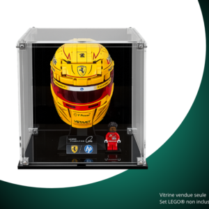 Vitrine pour LEGO® Scuderia Ferrari HP Casque de Lewis Hamilton #43022