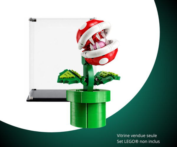 Vitrine pour LEGO® Plante Piranha #71426
