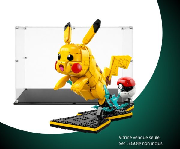 Vitrine pour LEGO® Pikachu et Poké Ball #72152