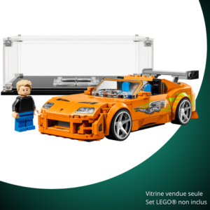 Vitrine pour LEGO® Speed Champions Toyota Supra MK4 Fast & Furious #77260