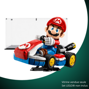Vitrine pour LEGO® Mario Kart™ : Mario et kart standard #72037