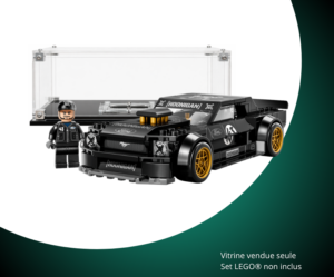 Vitrine pour LEGO® Speed Champions Ford Mustang Hoonicorn V1 de 1965 #77262