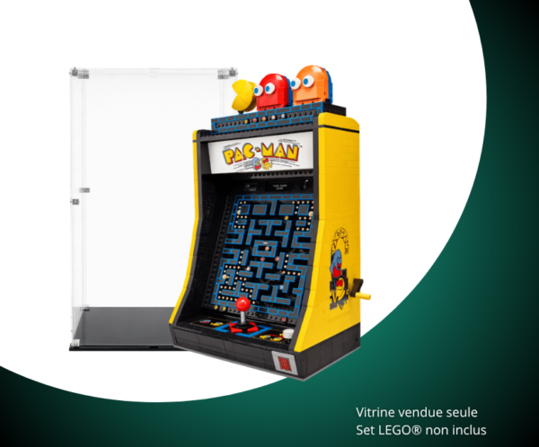 VitrineFactory - LEGO® - Visuel - 2026-06-23T135054.535 Vitrine pour LEGO® Jeu d'arcade PAC-MAN #10323