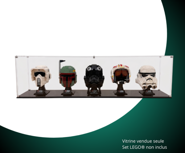 VitrineFactory - LEGO® - Visuel - 2026-06-23T150741.027 Vitrine pour 5 casques LEGO®