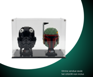 Vitrine pour 2 casques LEGO®