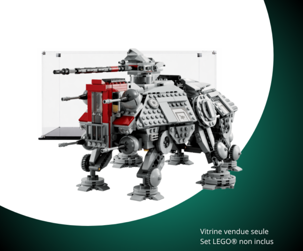 VitrineFactory - LEGO® - Visuel - 2026-06-24T162649.347 Vitrine pour LEGO® Le marcheur AT-TE™ #75337