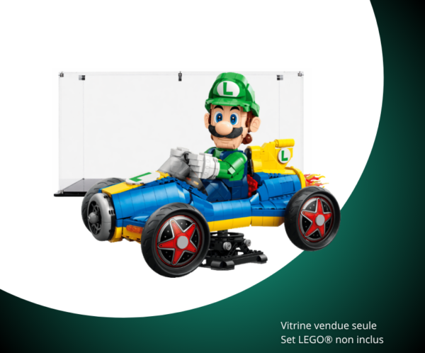 Vitrine pour LEGO® Mario Kart™ : Luigi et Proto 8 #72050