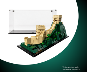Vitrine pour LEGO® Architecture La Grande Muraille de Chine #21041 — Visuel principal Vitrine LEGO Vitrine pour LEGO Architecture La 21041
