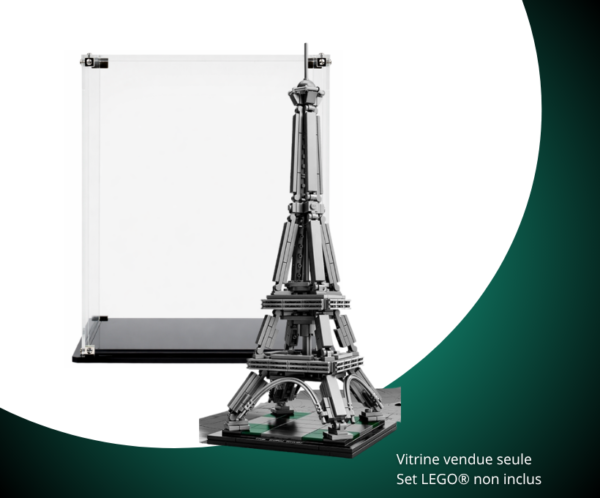 Vitrine pour LEGO Architecture La tour Eiffel 21019